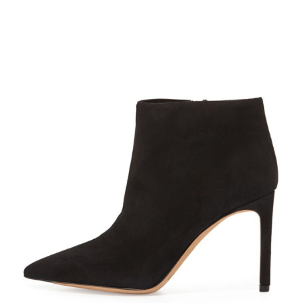 VINCE Black Suede Booties 7.5 - Good Condition